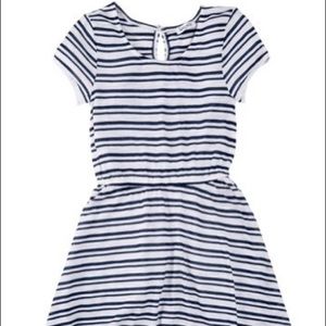 Splendid Double Stripe Short Sleeve Dress